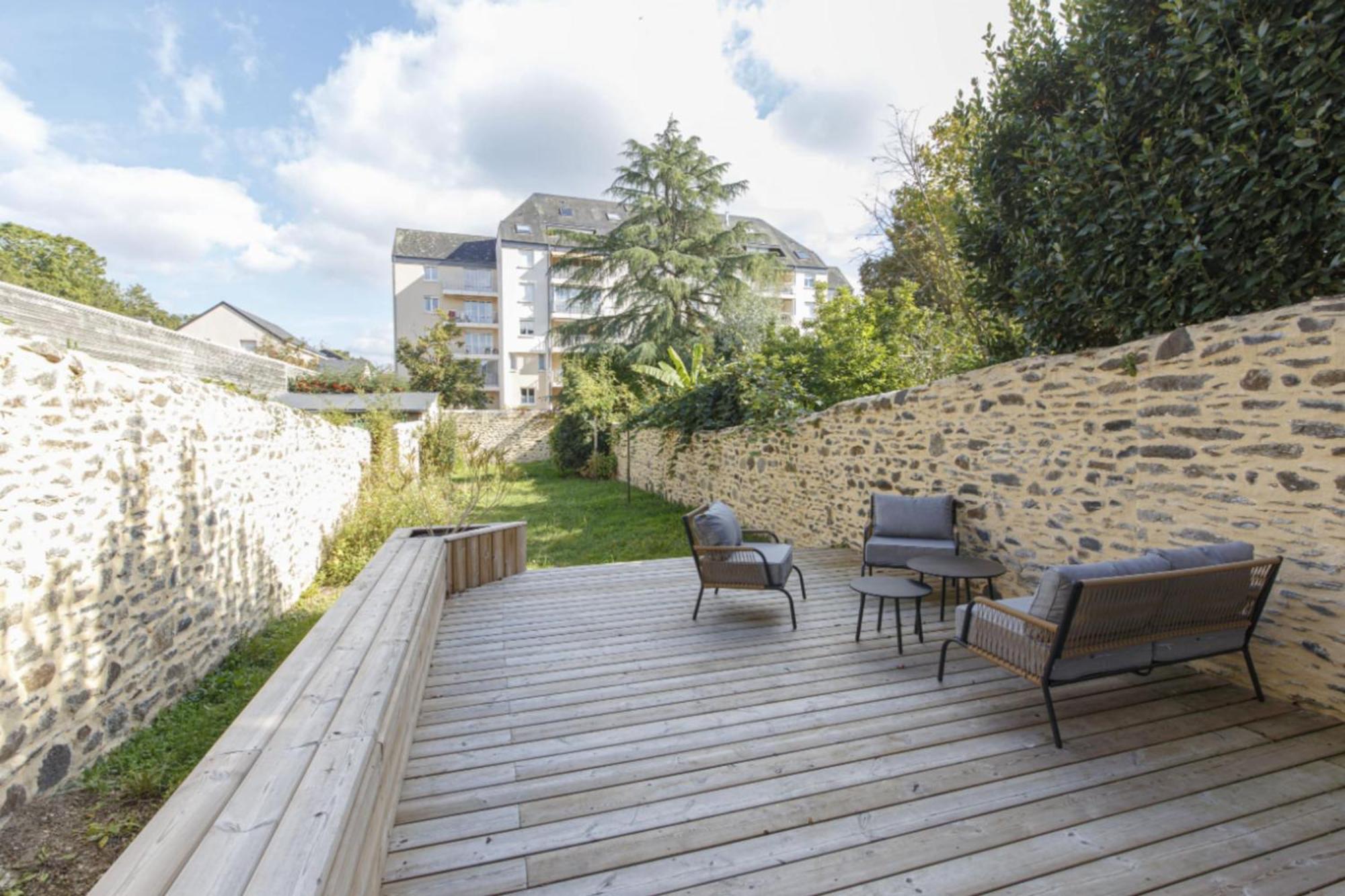 Le Garden Wifi Jardin Gare Apartment