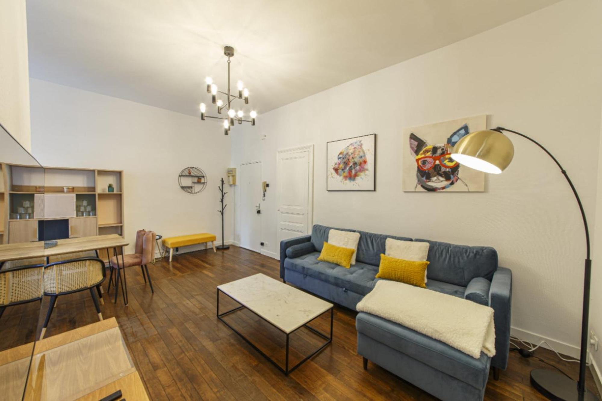 Apartment Le Garden Wifi Jardin Gare