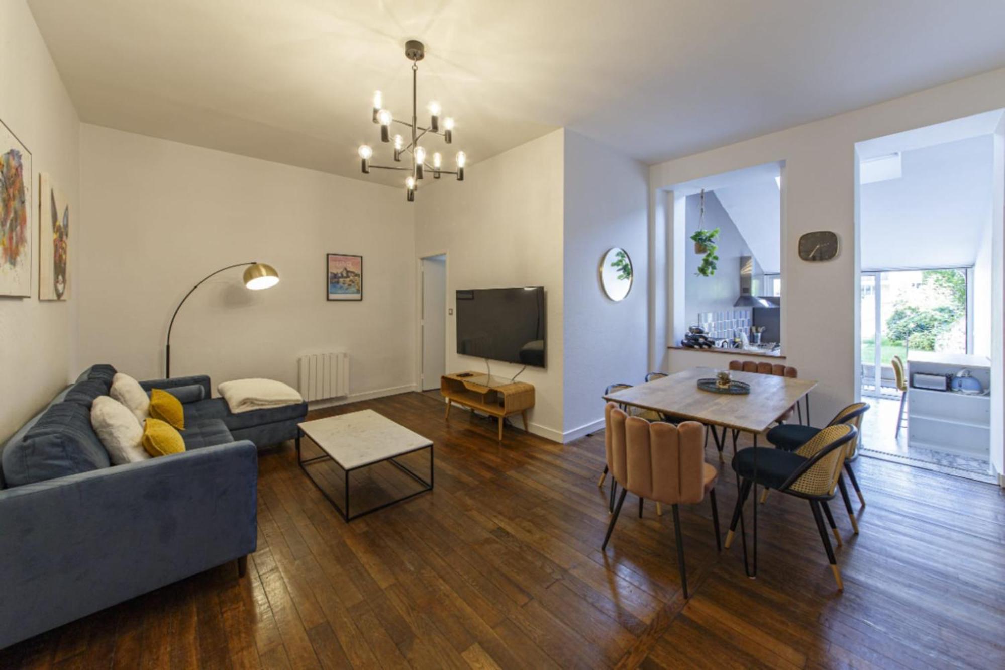 Apartment Le Garden Wifi Jardin Gare *